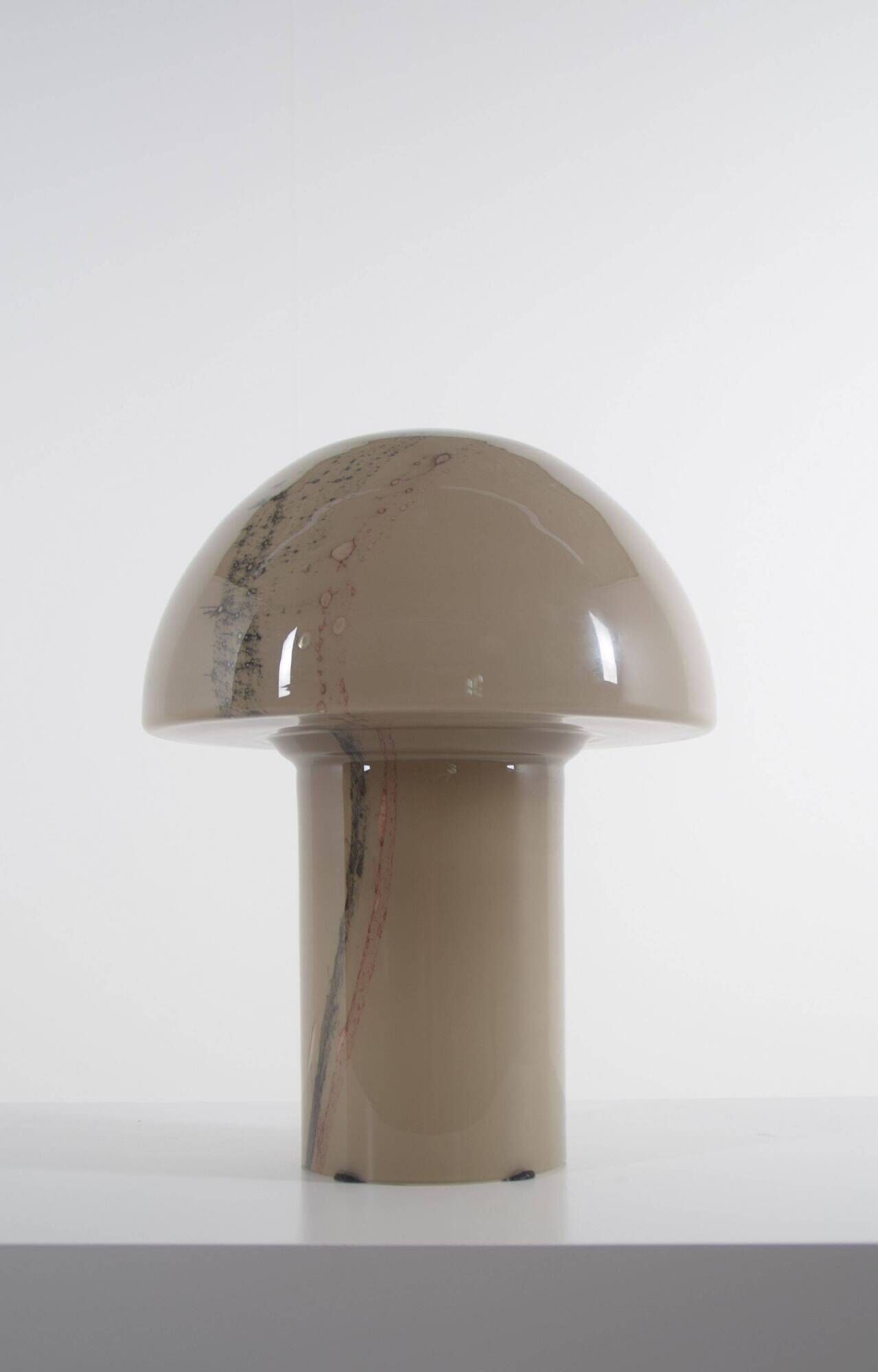 Vintage XL Lido glass table lamp by Peill & Putzler, 1980s