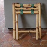 Bamboo folding stool
