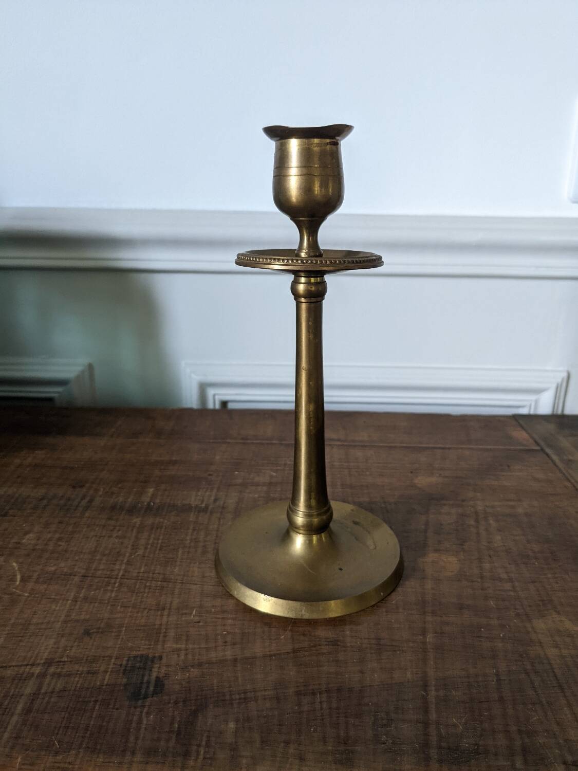 Brass candle holder