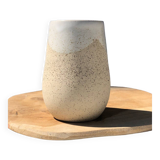 Large customizable ceramic stoneware mug