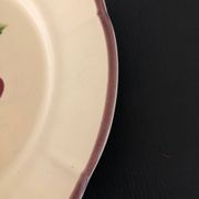 Vintage earthenware dish from Niederviller