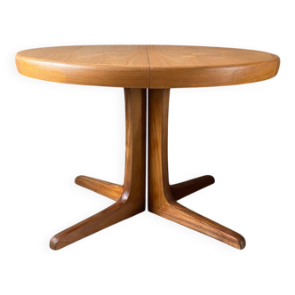 Vintage Baumann table with 2 extensions