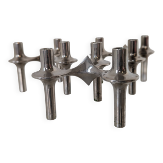 Set of 3 Nagel Candle Holders 1970s Orion model