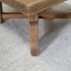Coffee table in blond oak Netherlands 1970