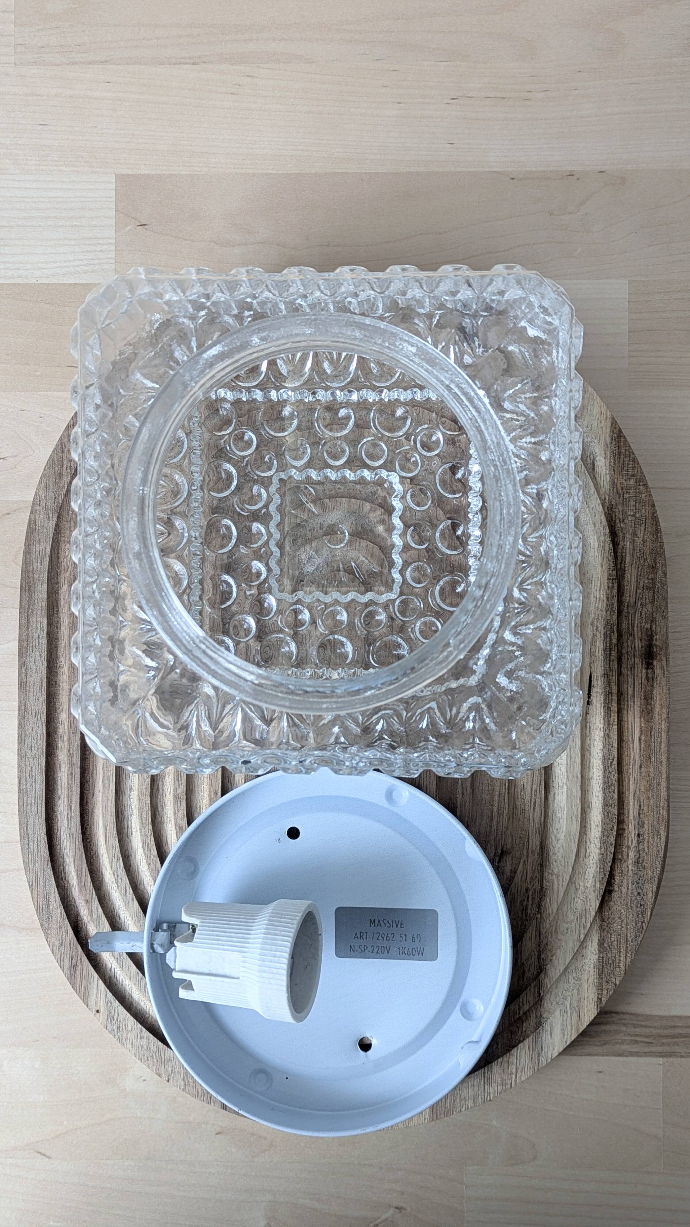 Square ceiling light Massive