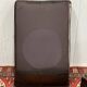 Leather club armchair
