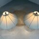 Hollywood Regency crystal & brass table lamps by Underwriters Laboratories Inc