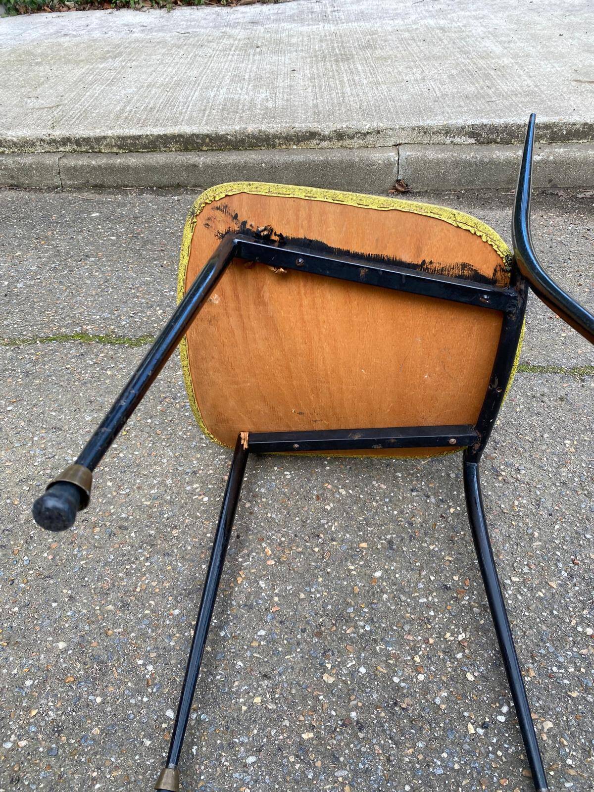 Scandinavian chair in the style of Colette Gueden 1960