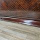 Mahogany sideboard with a glass top, 1960