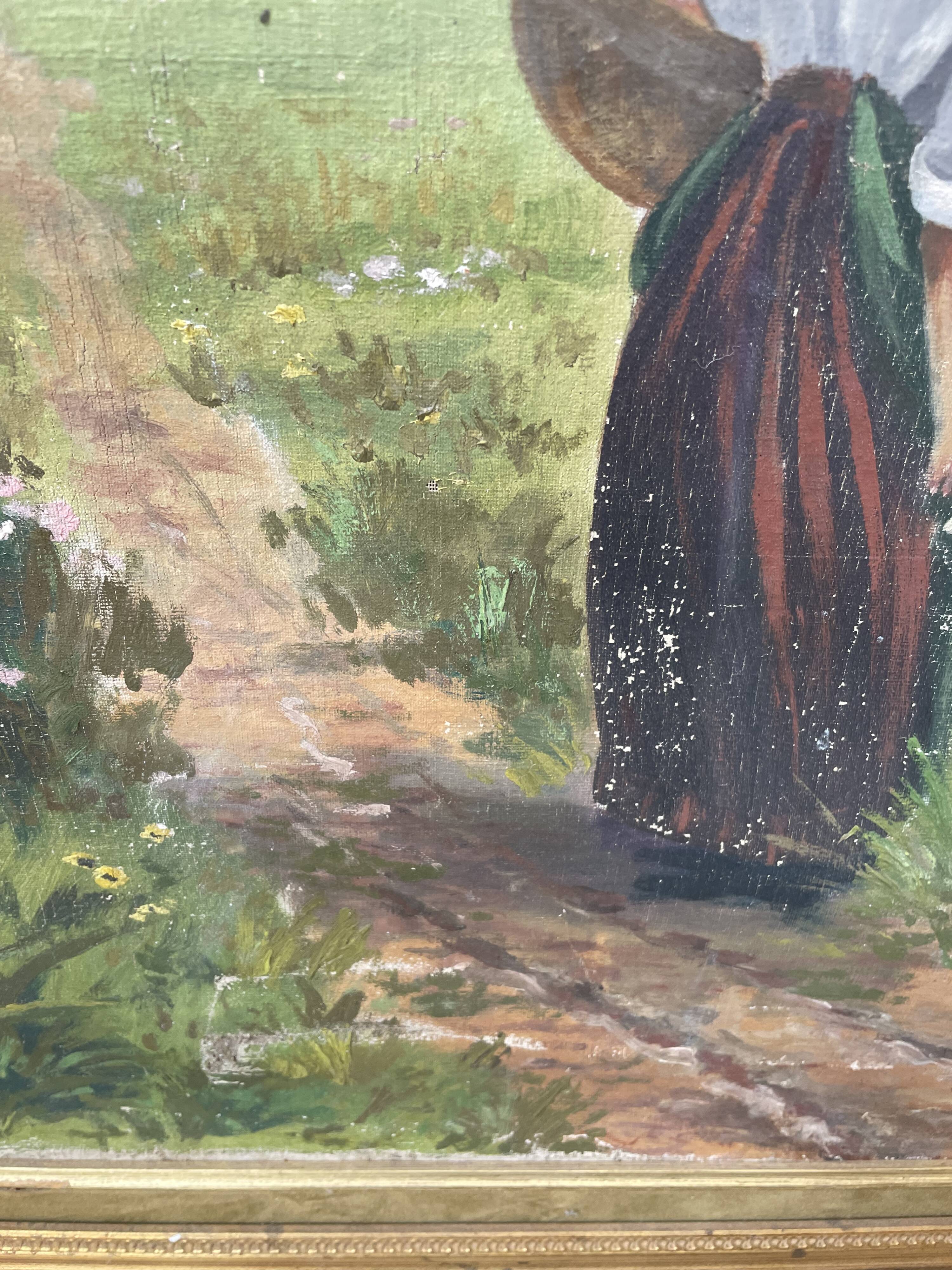 Oil painting canvas 1944 XL