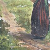 Oil painting canvas 1944 XL