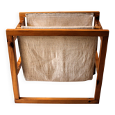 Vintage Scandinavian magazine rack