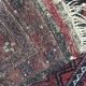 Antique tribal rug turkmen belutch 19th century handmade 104x237 cm