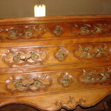 Dresser called "Grave" time Regency of the end of the XVII century in solid cherry