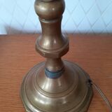 Brass candlestick lamp foot