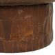 Ottoman design champignon avec espace de rangement De Sede en cuir marron 57 cm