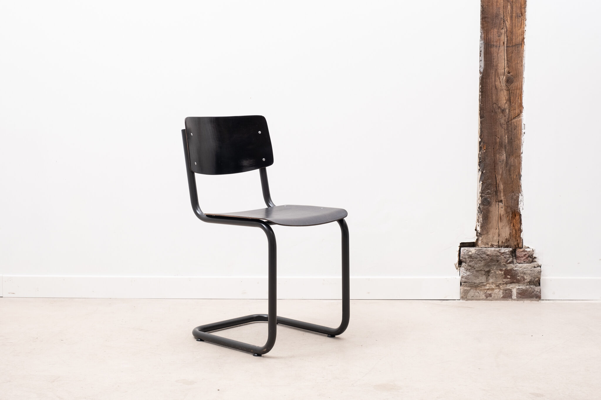 Vintage chair Pagholz in black ebony S