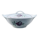 Vegetable dish "Dominique" Céranord Saint-Amand – Hand-decorated – 1950s