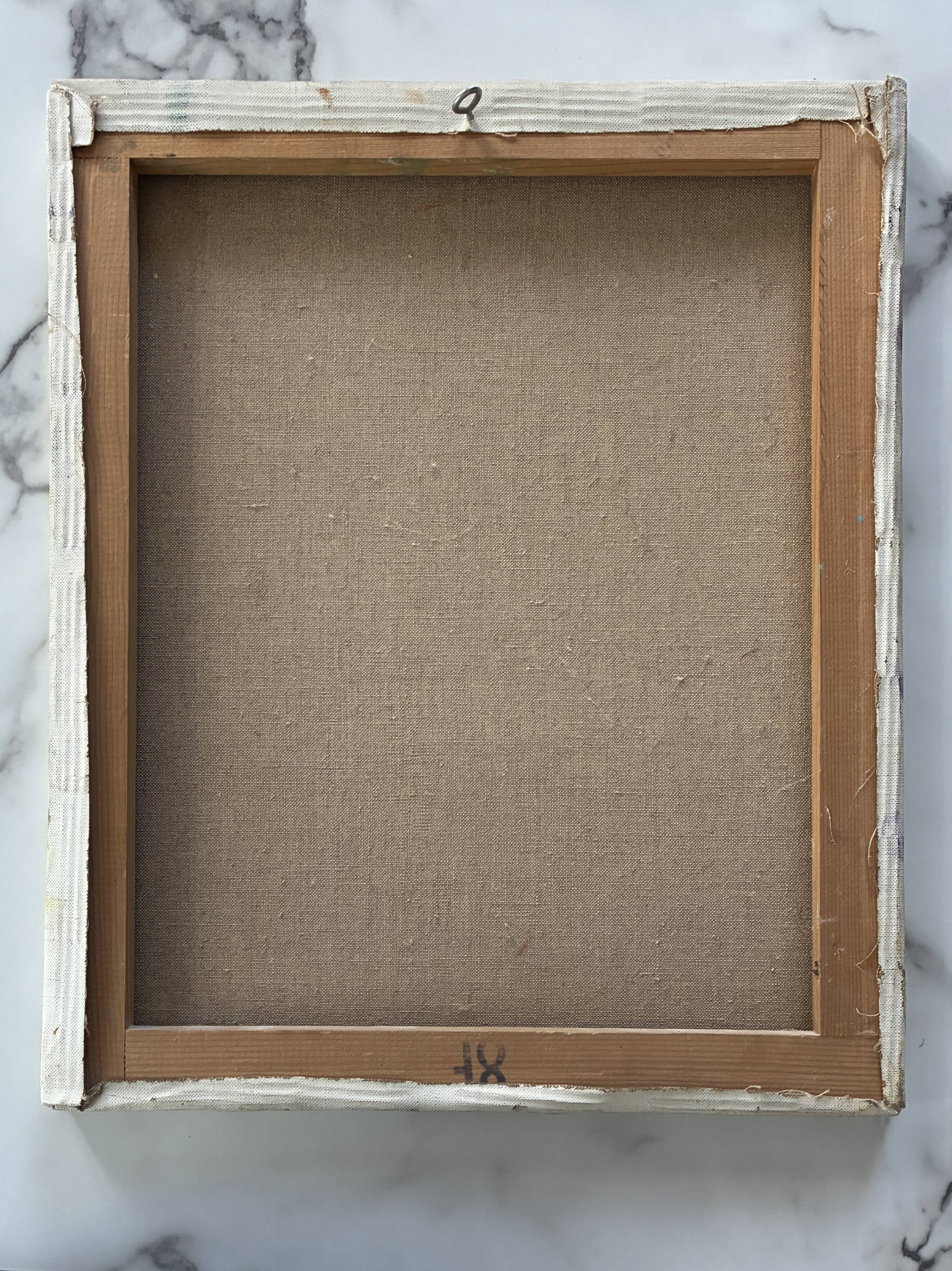 Oil painting on canvas Bouquet of flowers