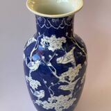 Chinese blue and white porcelain vase Chinese Spring