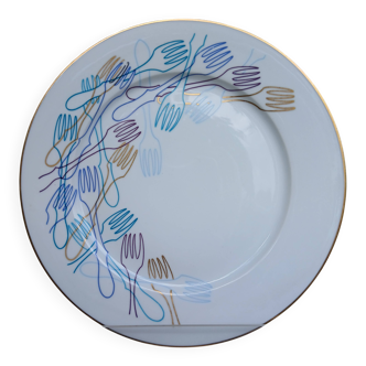 Decorative plate created by Arman.