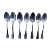 8 silver metal spoons Apollo goldsmith