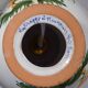 Handcrafted lamp base in Moustiers faience, 13x18cm, Made in France