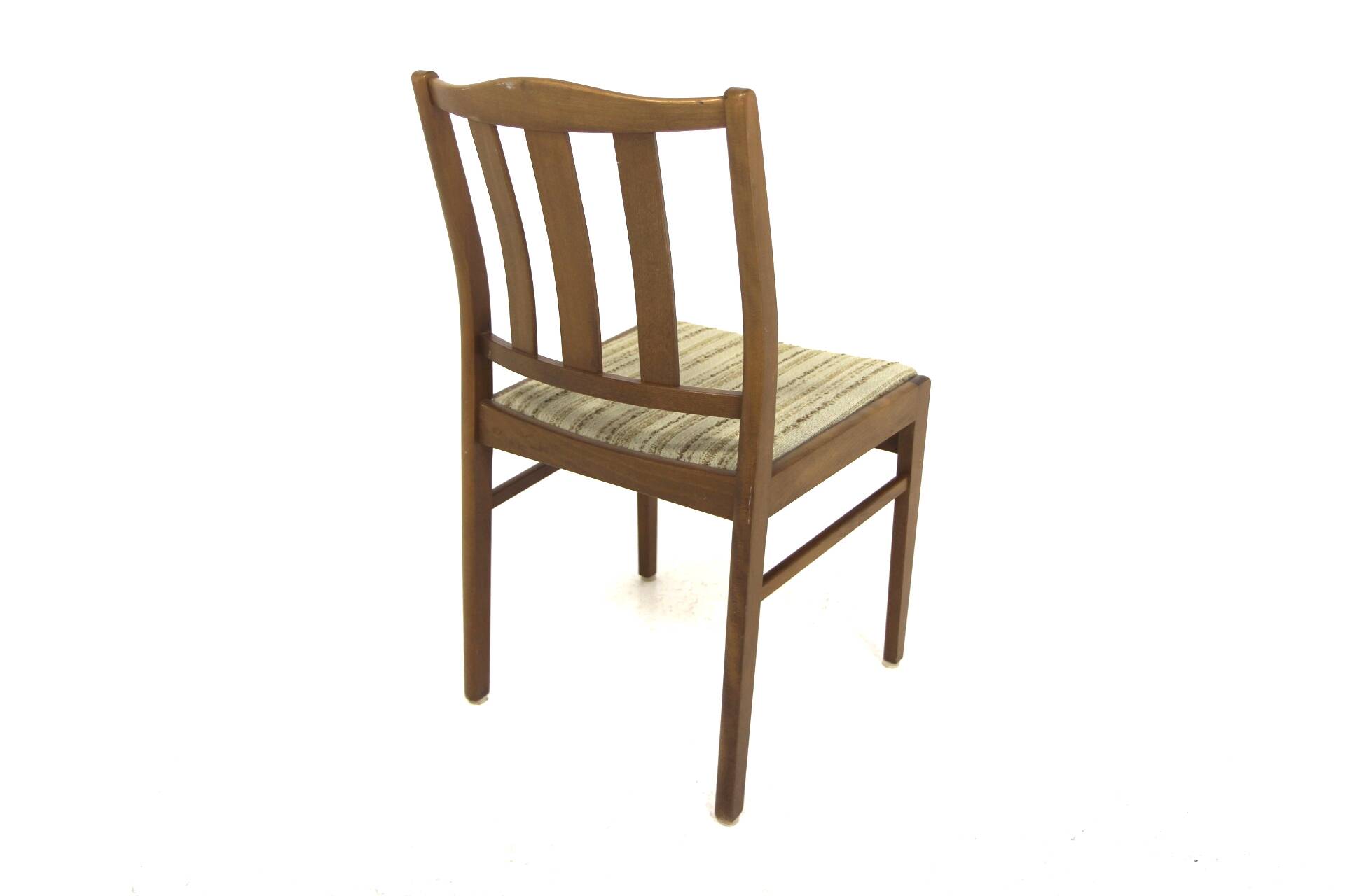 Set of 4 Scandinavian beech chairs, Sweden, 1960