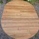 Scandinavian extendable oak table from the 1960s (butterfly extension)