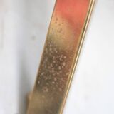 Vintage J.T. Kalmar wall sconces, brass wall lights, modernist.