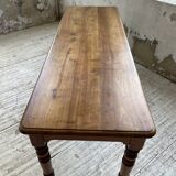 Walnut farm table 185 cm