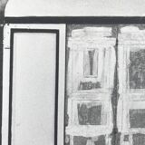 Rosine NUSIMOVICI, Untitled (Façade), c 1980. Black and white silver print