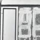 Rosine NUSIMOVICI, Untitled (Façade), c 1980. Black and white silver print