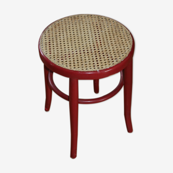 Tabouret bois canné 465mm