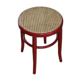 Tabouret bois canné 465mm