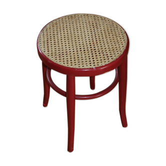 Tabouret bois canné 465mm