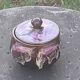 Coffee or tea service in enameled ceramic by Marius Giuge, artisan potter in Vallauris,