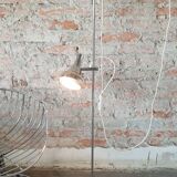 Vintage silver floor lamp, 1960s