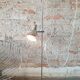 Vintage silver floor lamp, 1960s