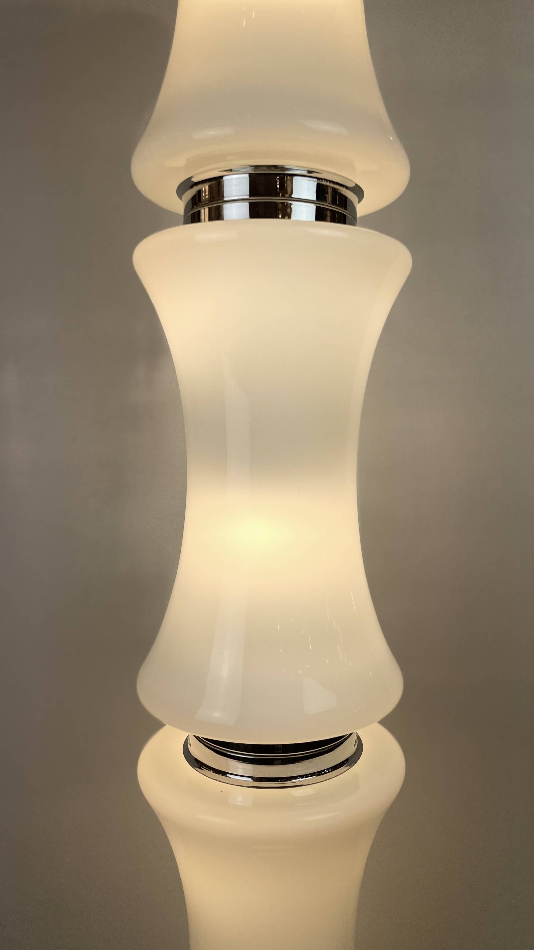 Lampadaire Murano dans le style d'E. Tronconi ou C. Nason, années 1970