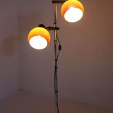 1970s Floor lamp with Plastic Lamp Shades, Hungary