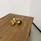 Pine farm table, spindle legs