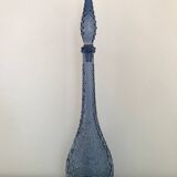 Carafe empoli purple mauve small bubbles hobnail