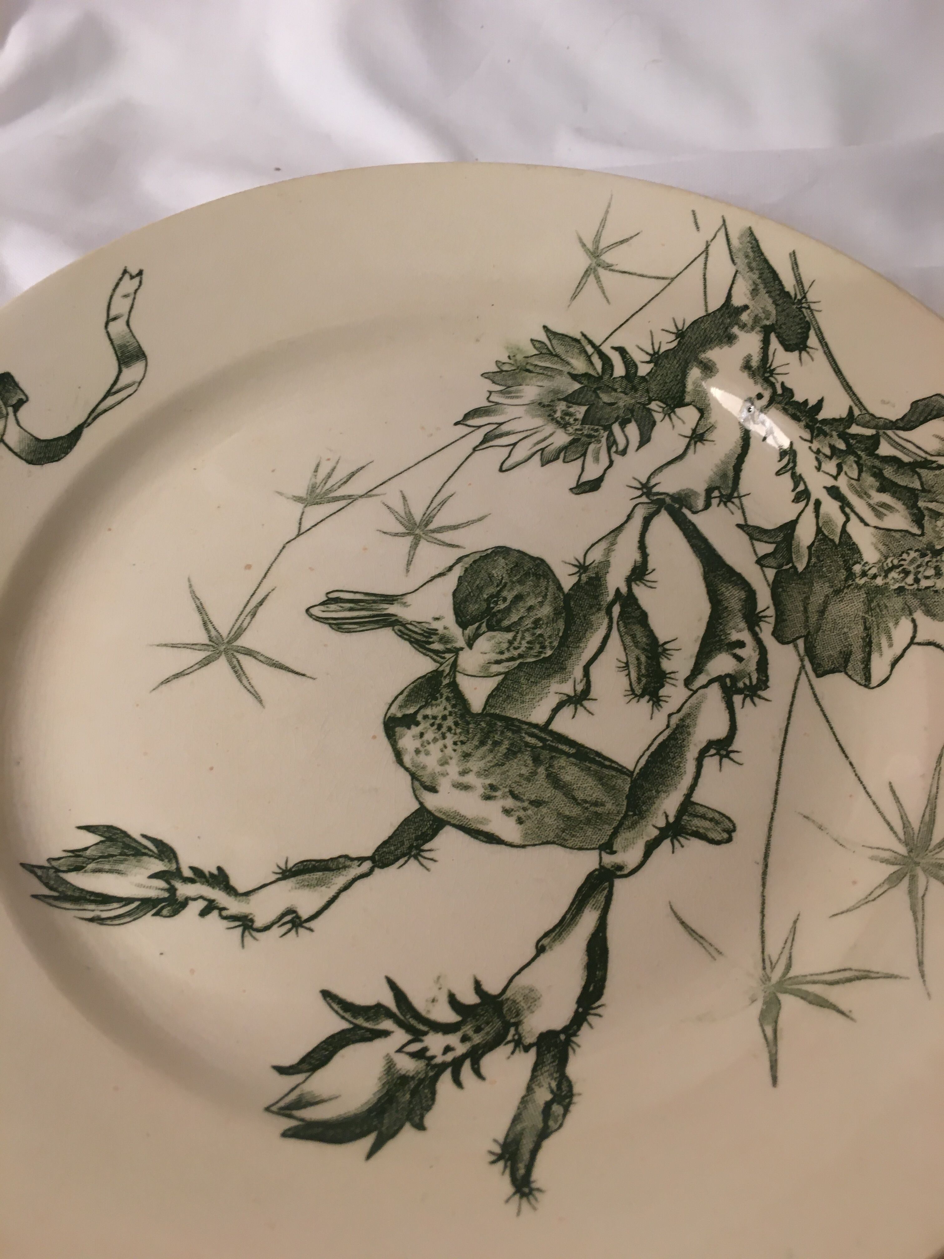 6 flat plates iron earth new Paris depot