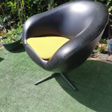 Vintage swivel armchair
