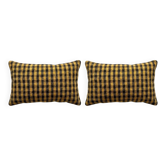 Set of 2 vintage kilim cushion covers 41x61 cm