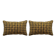 Set of 2 vintage kilim cushion covers 41x61 cm
