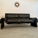 Sofa DESEDE DS-2011 2/3 seater vintage leather design of the 80s