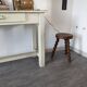 Tabouret de ferme tripode à pieds torsadés