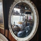 Oval mirror Louis XVI 56x72cm